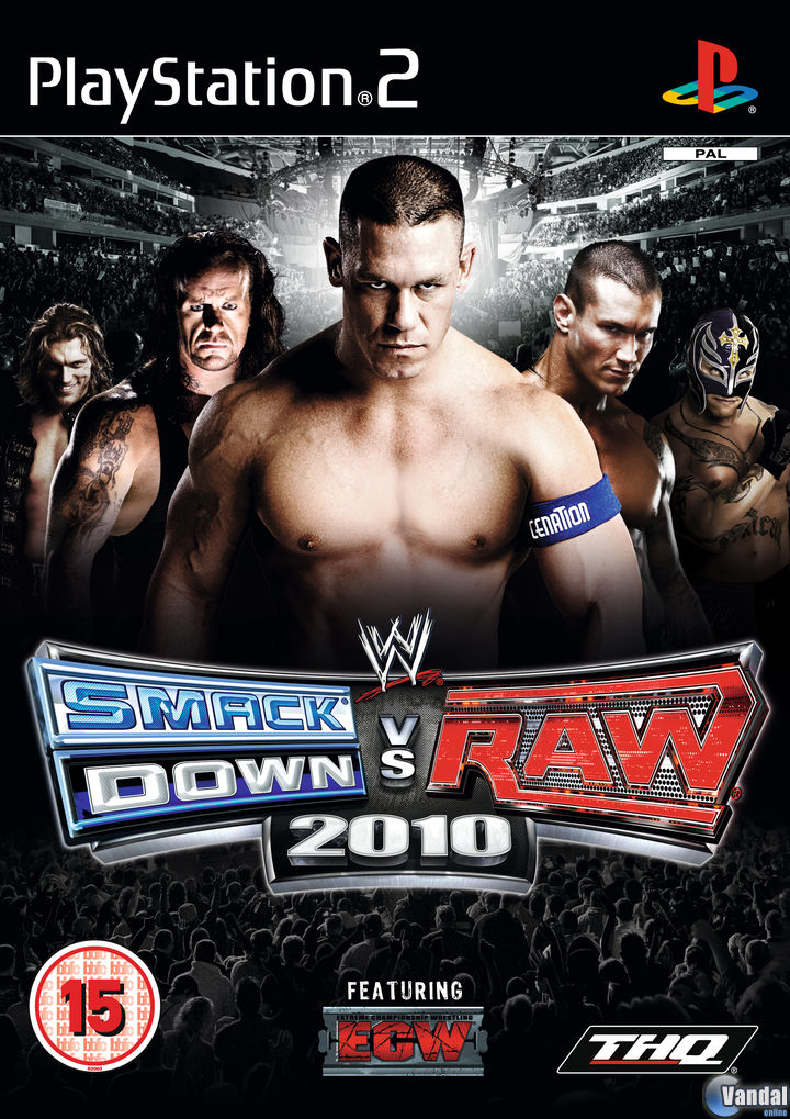 Desvelada la carátula de WWE Smackdown vs Raw 2010